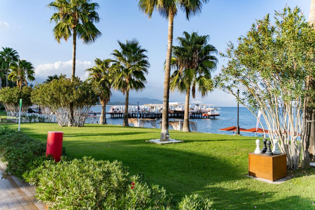 Aqi Hydros Club Kemer Exterior foto The promenade of Nikiti