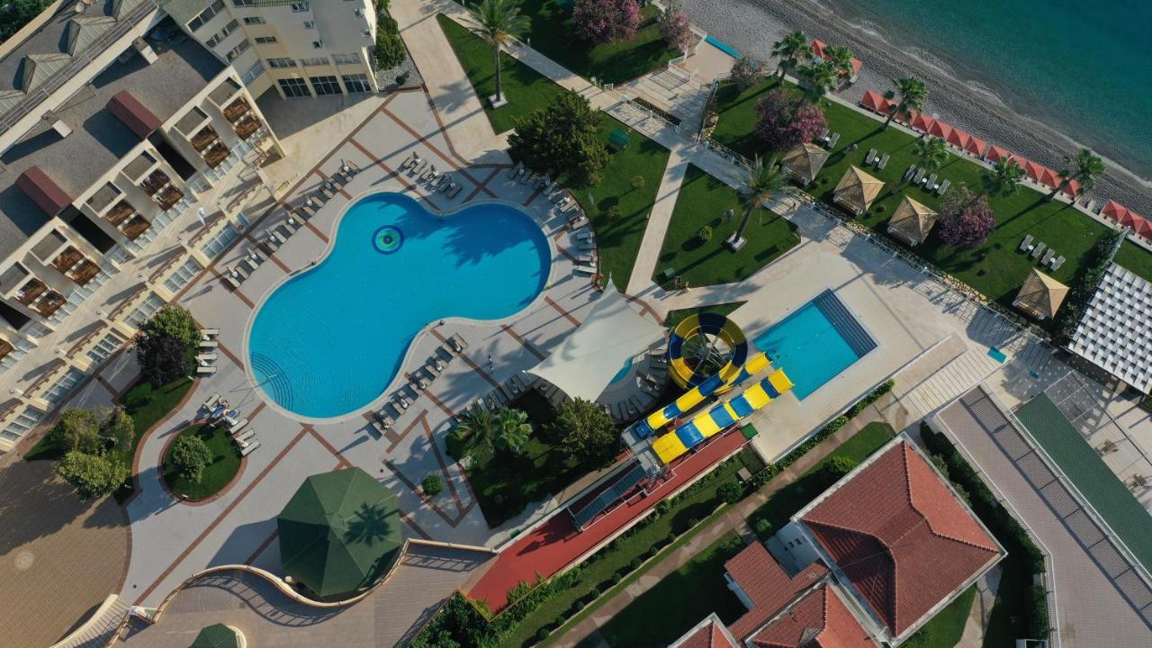 Aqi Hydros Club Kemer Exterior foto Aerial view of the hotel
