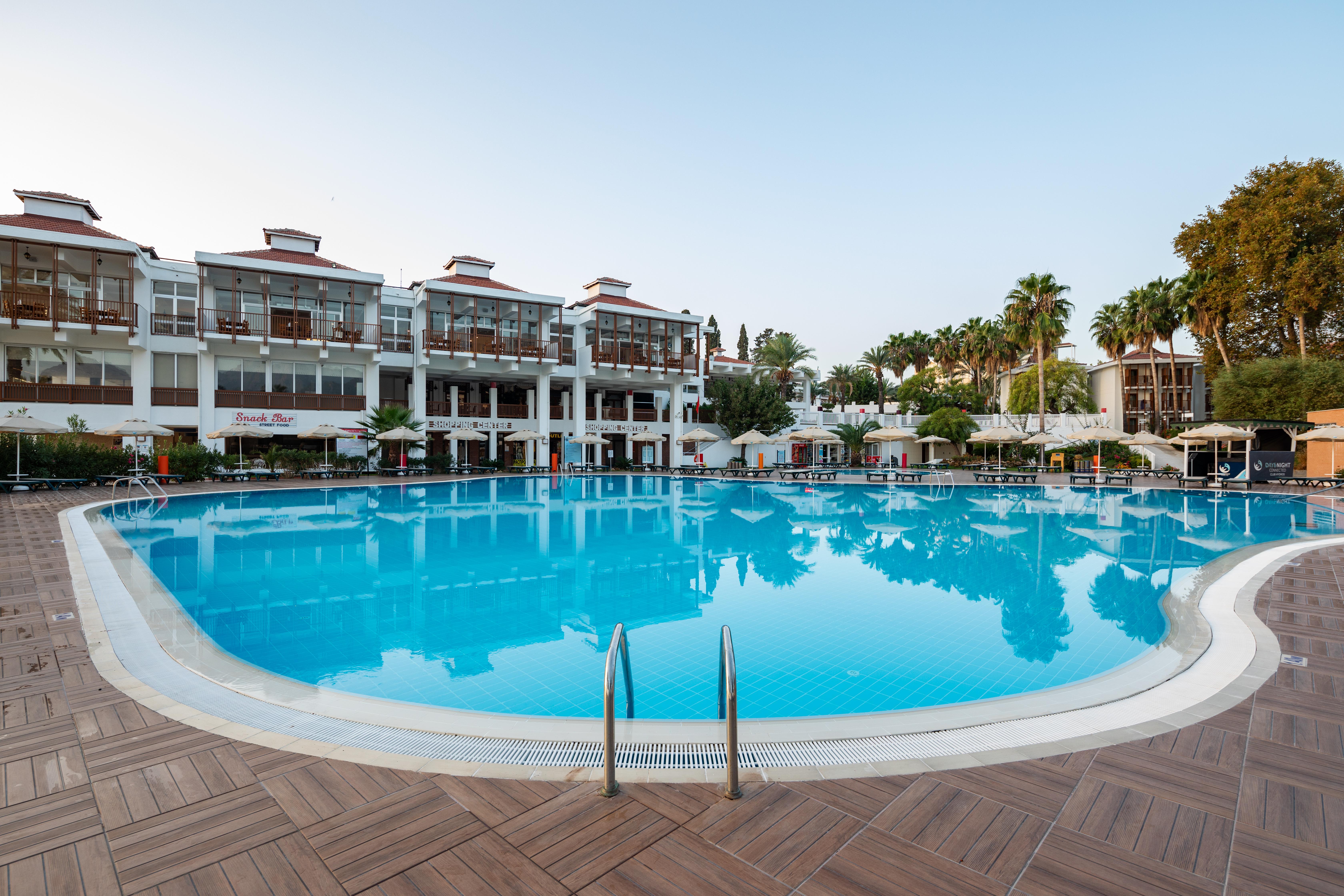 Aqi Hydros Club Kemer Exterior foto Pool at the hotel